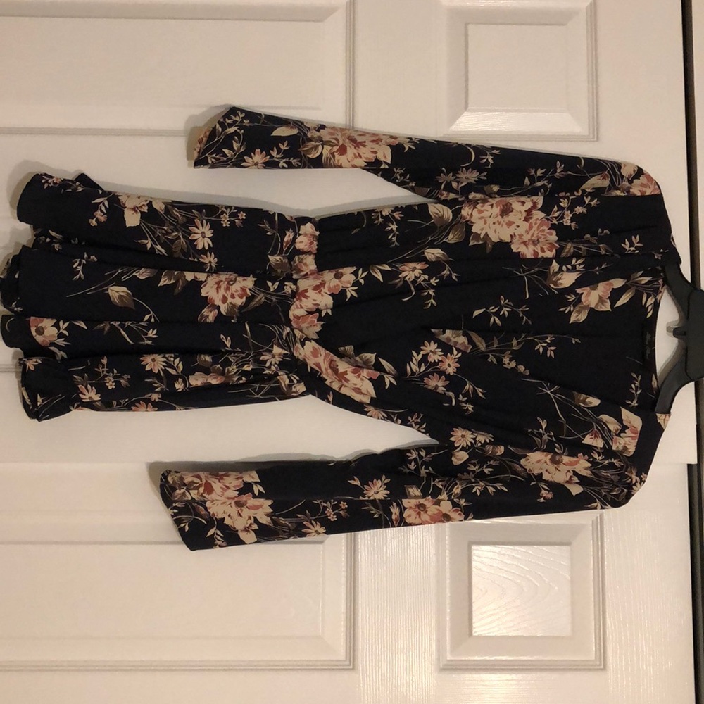 Flower Print Romper